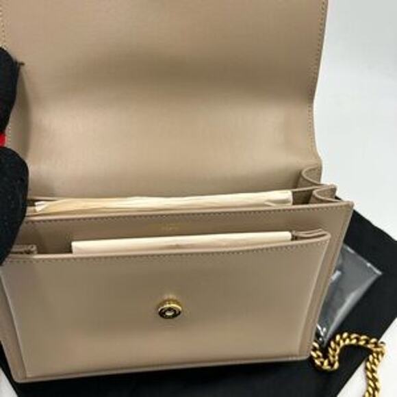 Women's Saint Laurent YSL Sunset medium Leather shoulder Bag made in Italy - Picture 3 of 14